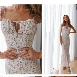 Petal & Pup Tupelo Dress in White